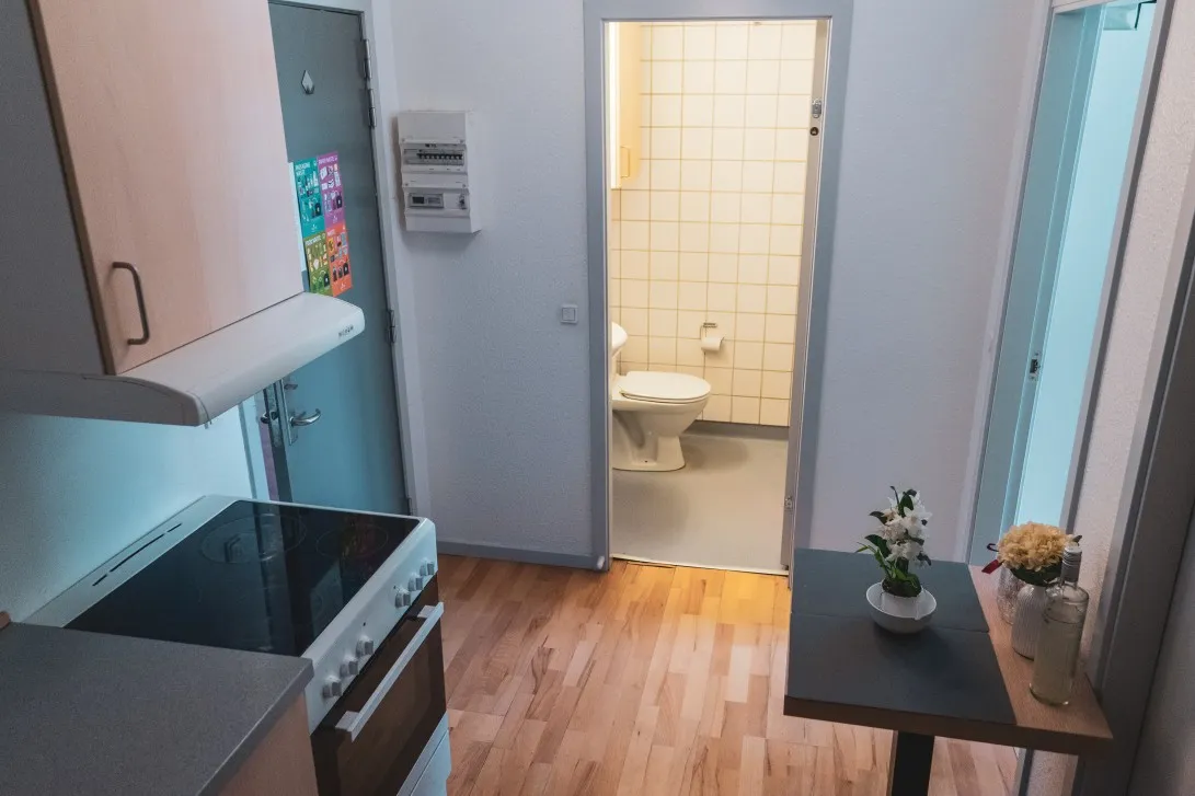 The individual apartments