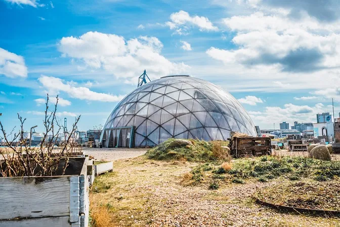 Dome-shaped building