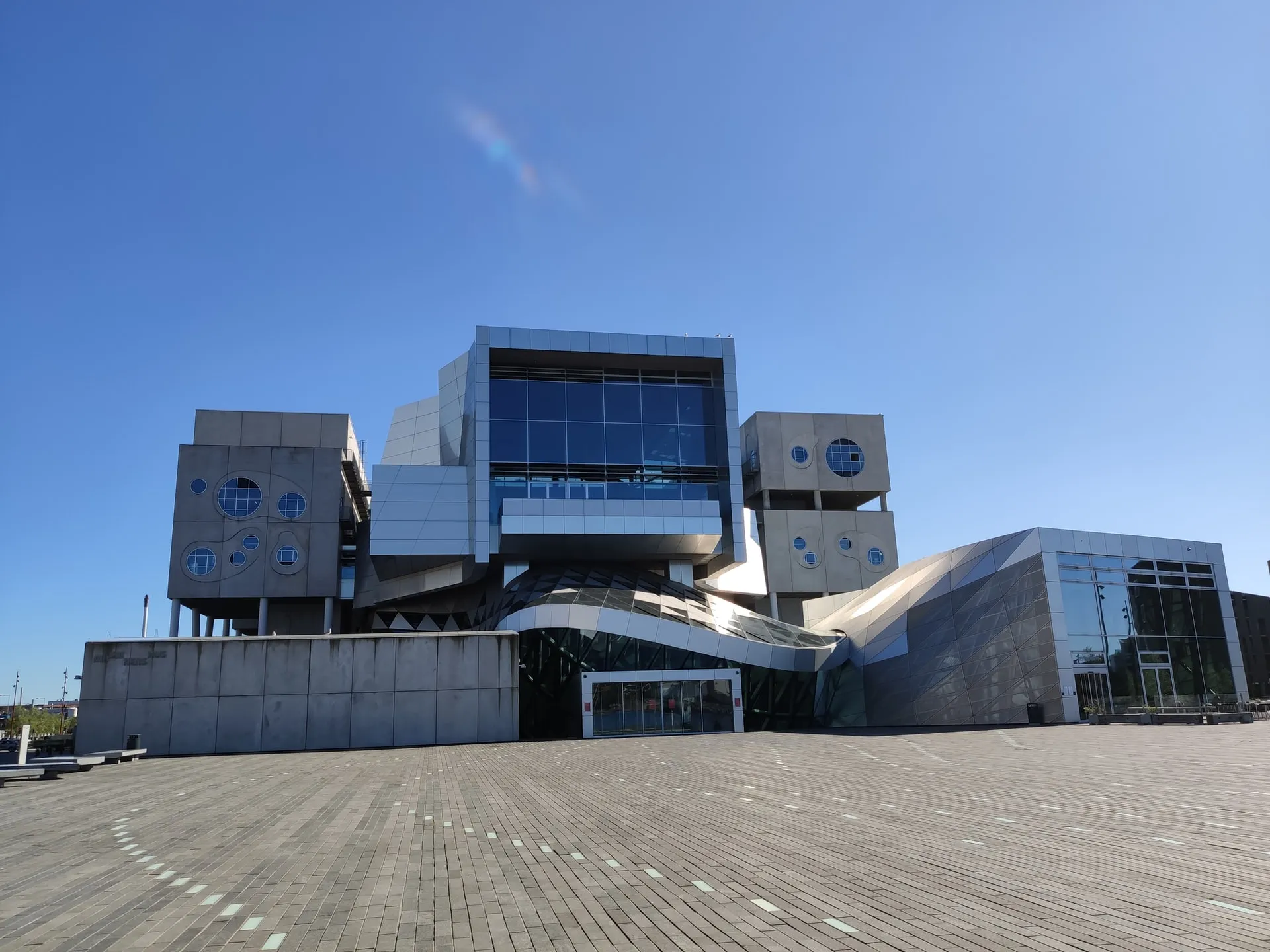 the building of Musikkens Hus in Aalborg