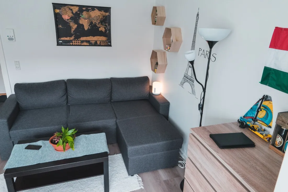 Individual apartments and other facilities